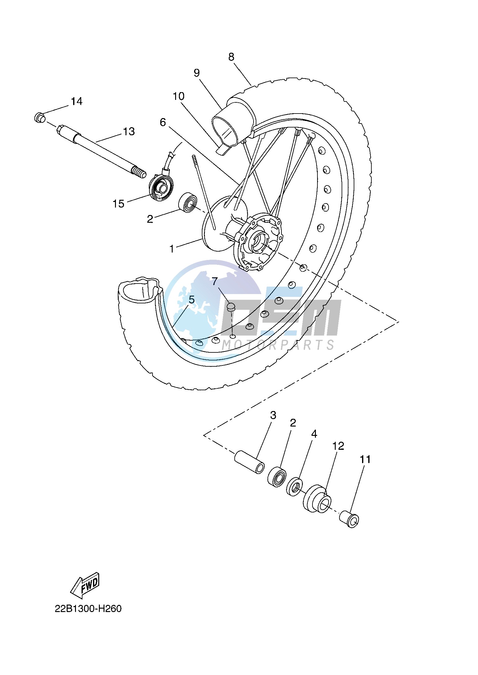 FRONT WHEEL