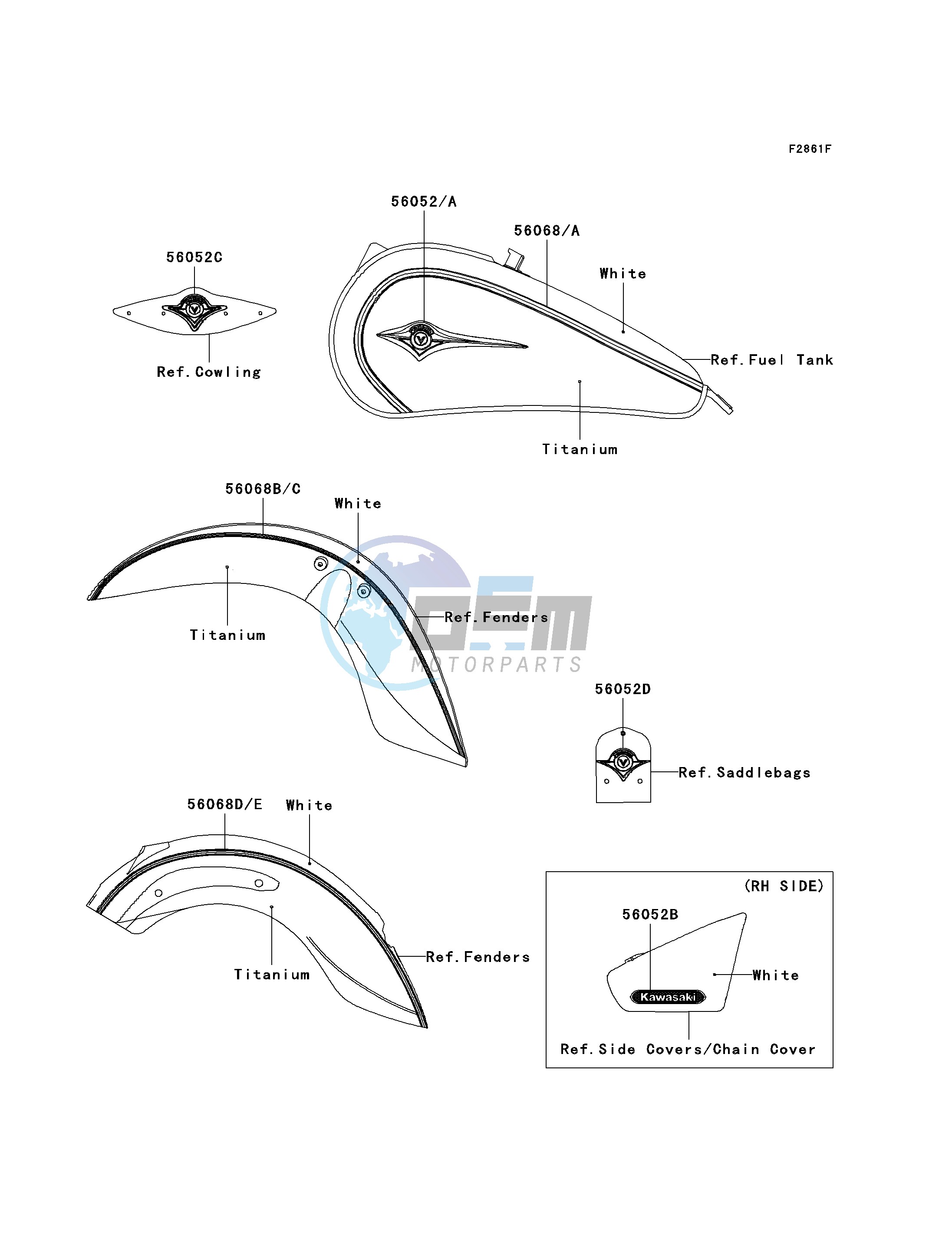 DECALS-- WHITE_TITANIUM- --- D8F- -