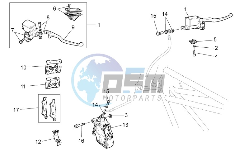 Front brake system