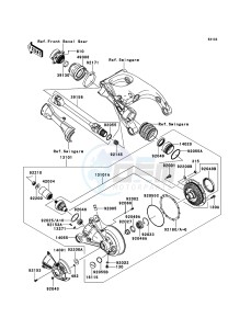 1400GTR ZG1400A9F FR GB XX (EU ME A(FRICA) drawing Drive Shaft/Final Gear