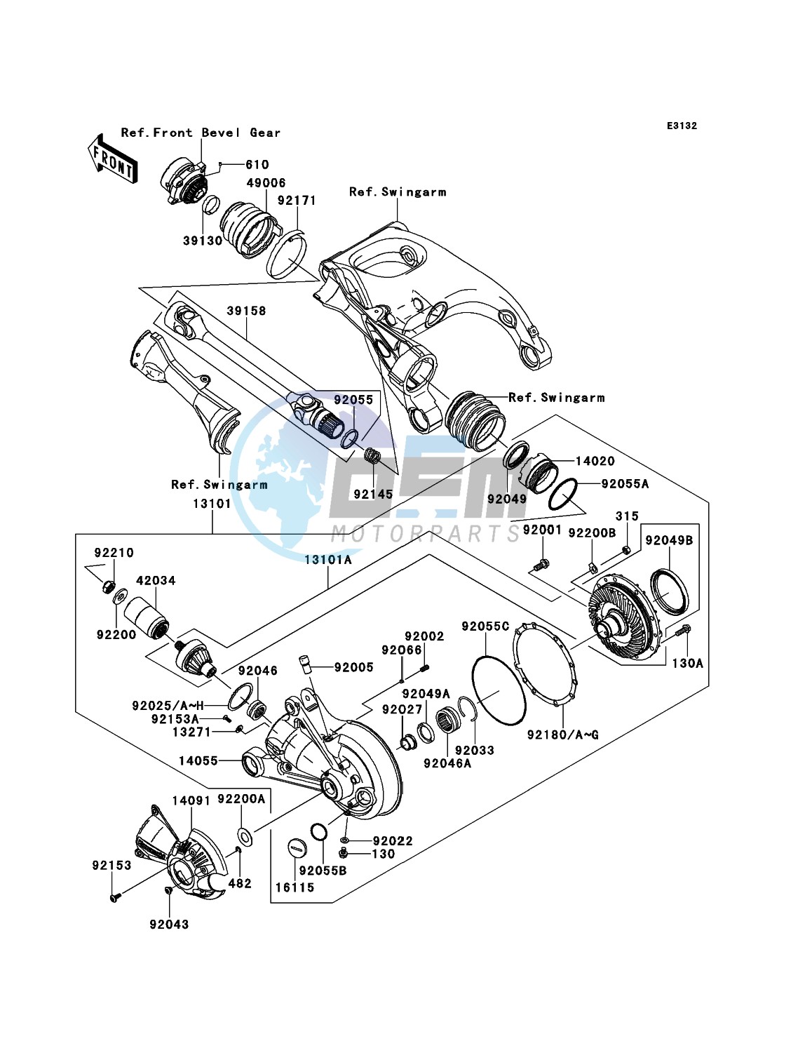 Drive Shaft/Final Gear