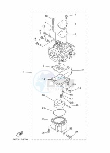 40XMHL drawing CARBURETOR