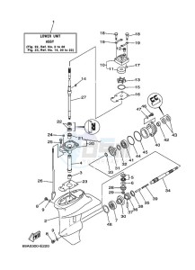 F15PLRE drawing PROPELLER-HOUSING-AND-TRANSMISSION-1