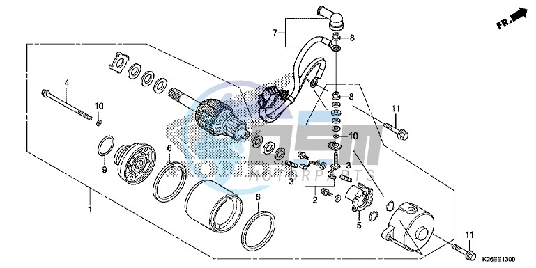 STARTER MOTOR