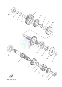 TT-R110E (B516 B517 B518 B518) drawing TRANSMISSION