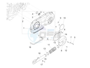 Fly 125 4t 3v ie (Vietnam) Vietnam drawing Crankcase cover - Crankcase cooling