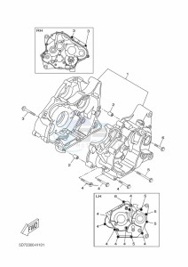 MT-125 ABS MT125-A (BR37) drawing CRANKCASE