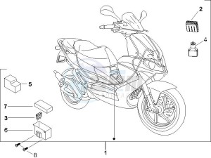 Runner 50 SP drawing Main cable harness