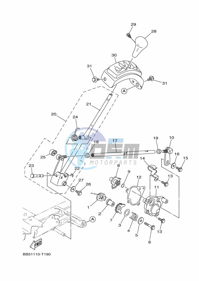 SHIFT SHAFT