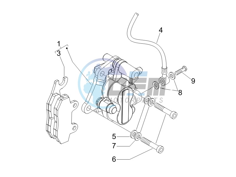 Brakes hose  - Calipers