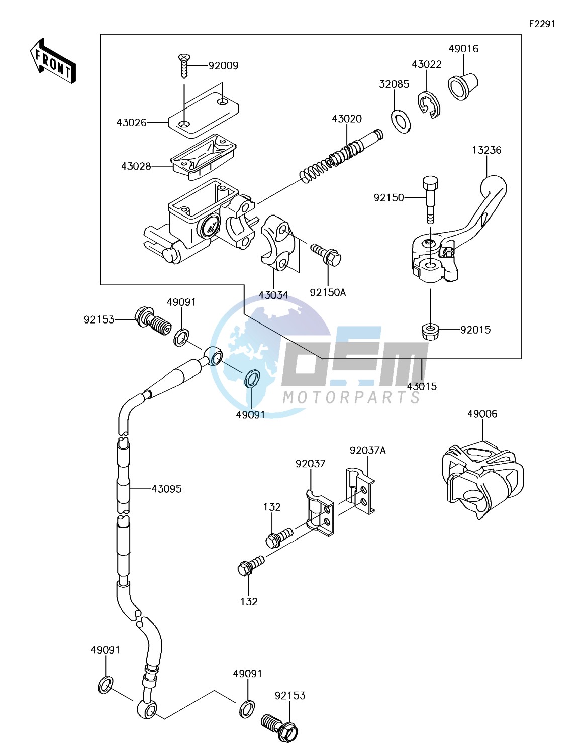 Front Master Cylinder