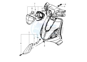 Fly 2T 50 drawing Headlight Assy