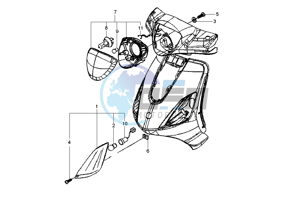 Headlight Assy