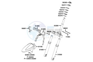 PEOPLE S 50 4T from 05-2009 drawing Front Cushion