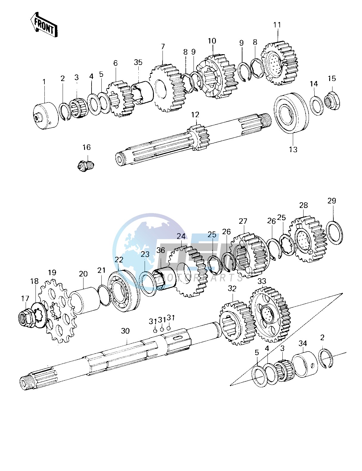 TRANSMISSION -- 80 D3- -