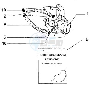 DNA GP EXPERIENCE 50 drawing Carburettor