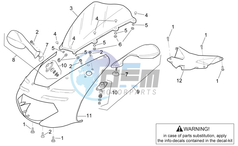 Front body - Front fairing