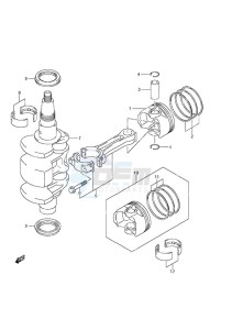 DF 20A drawing Crankshaft