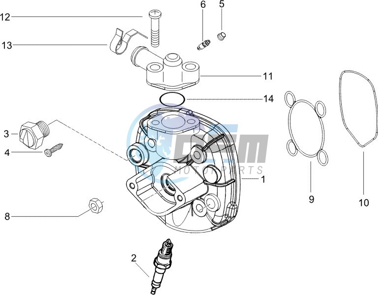 Cylinder head cover