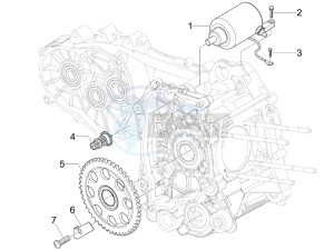 Beverly 250 (USA) USA drawing Starter - Electric starter