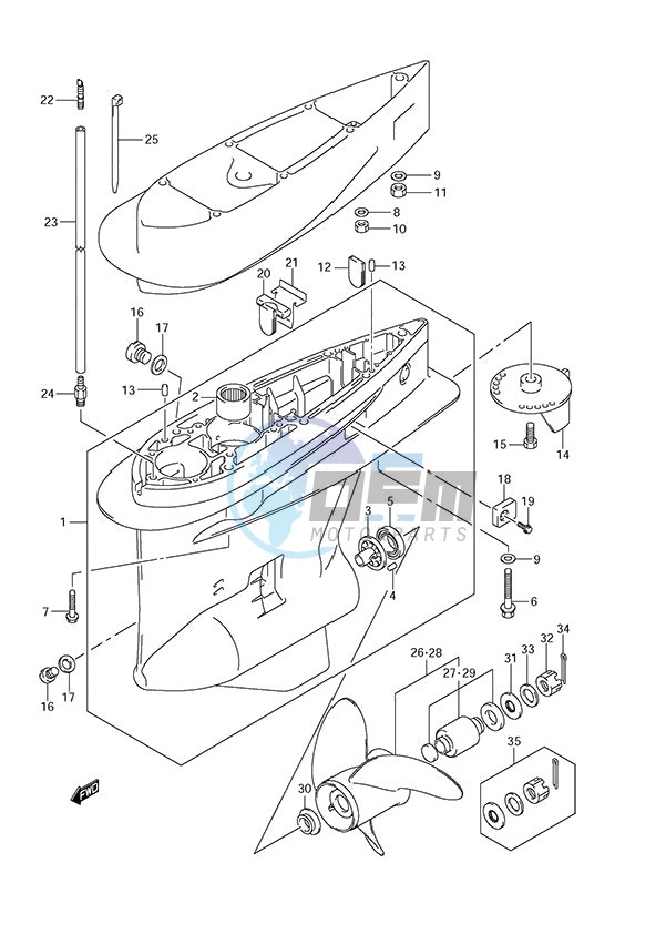 Gear Case (C/R)