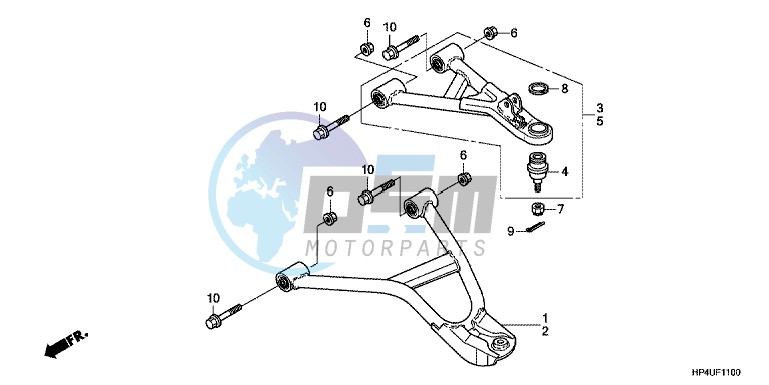 FRONT ARM (2WD)