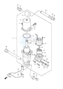 DF 90A drawing Trim Cylinder