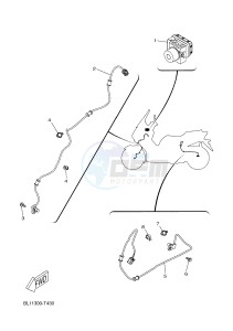 YP400RA X-MAX 400 ABS (BL11 BL11 BL11 BL11) drawing ELECTRICAL 3