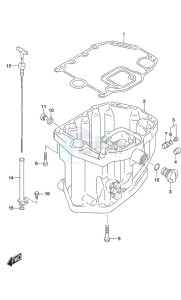 DF 115A drawing Oil Pan