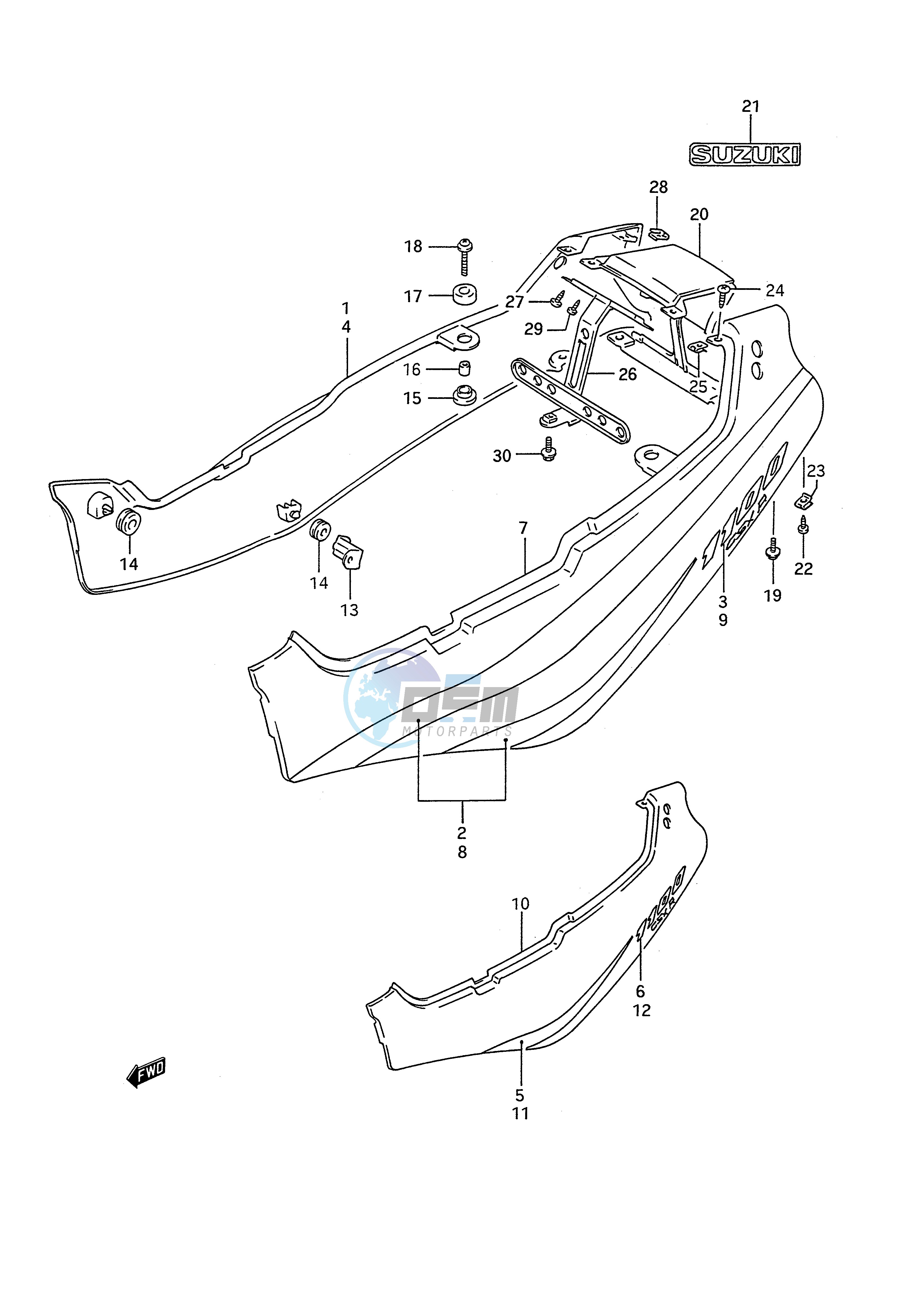 FRAME COVER (MODEL M)