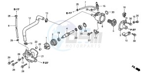 SH150 125 drawing WATER PUMP