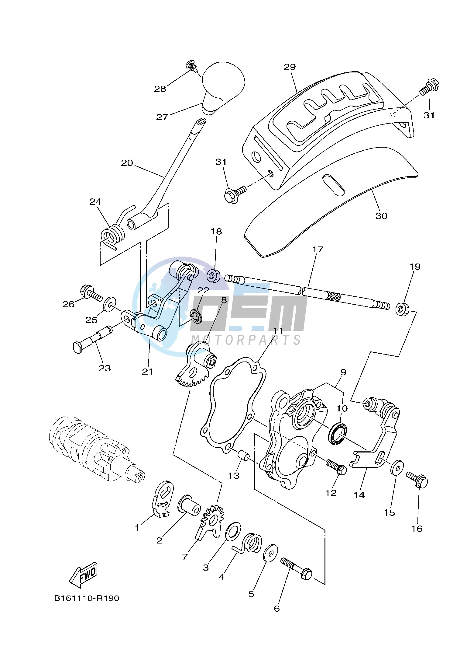 SHIFT SHAFT