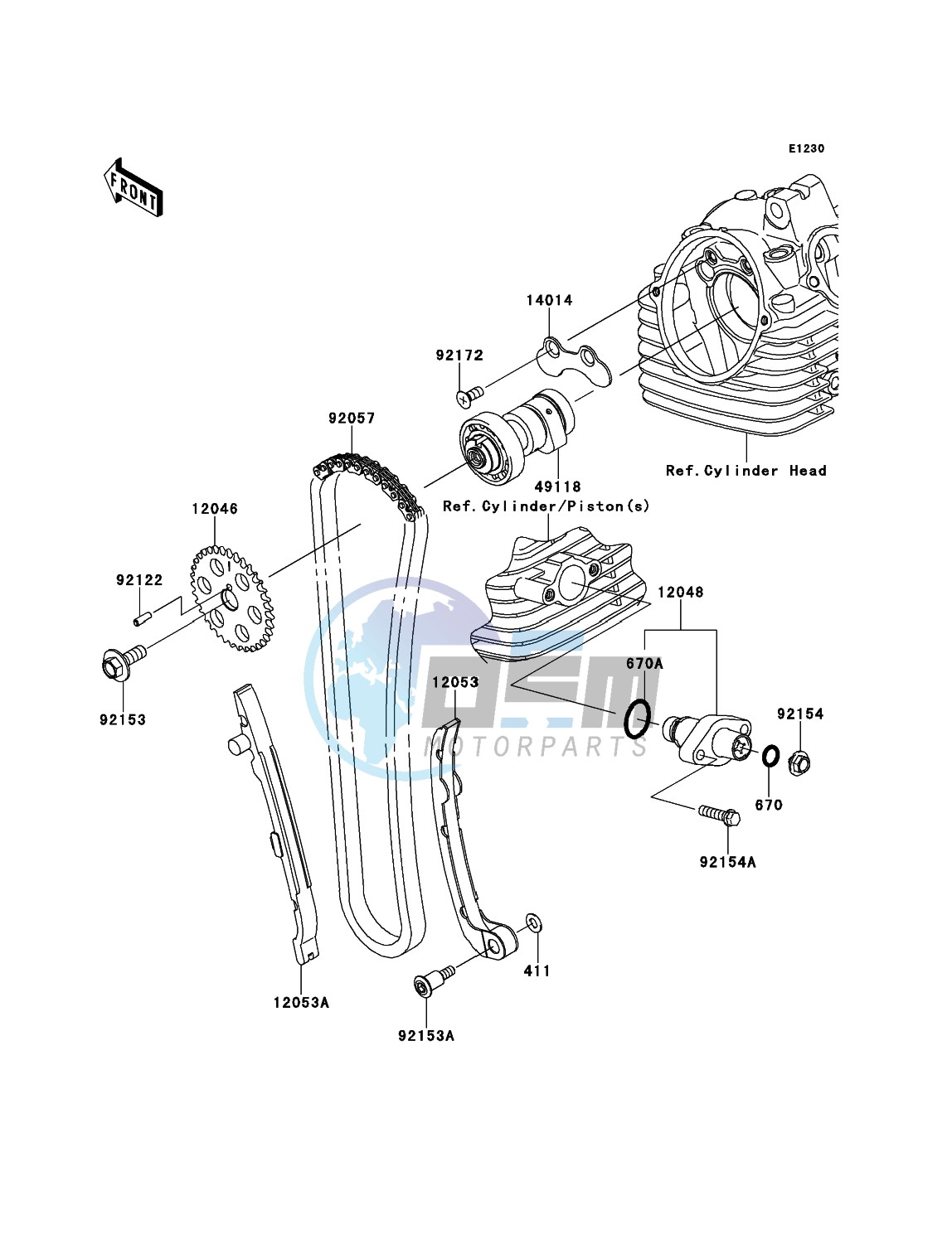 Camshaft(s)/Tensioner