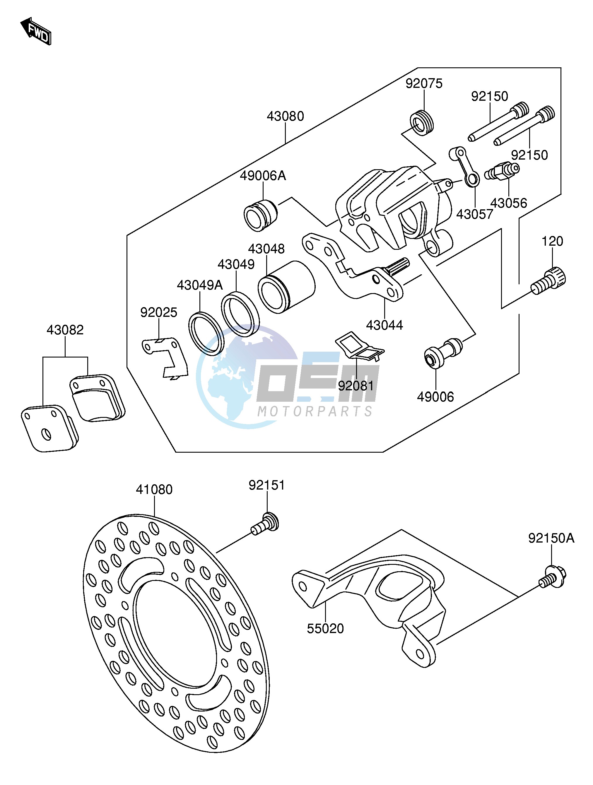 REAR BRAKE