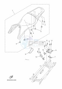 MT125 MTN125-A (BSU1) drawing SEAT