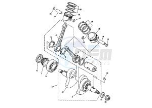 XVS DRAG STAR 125 drawing CRANKSHAFT PISTON