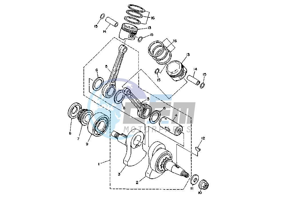 CRANKSHAFT PISTON