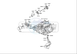 ZX-10R NINJA - 1000 cc (EU) drawing OIL PUMP