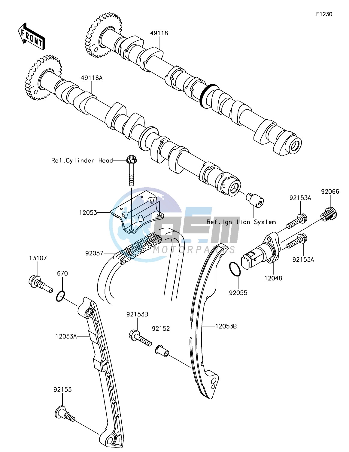 Camshaft(s)/Tensioner