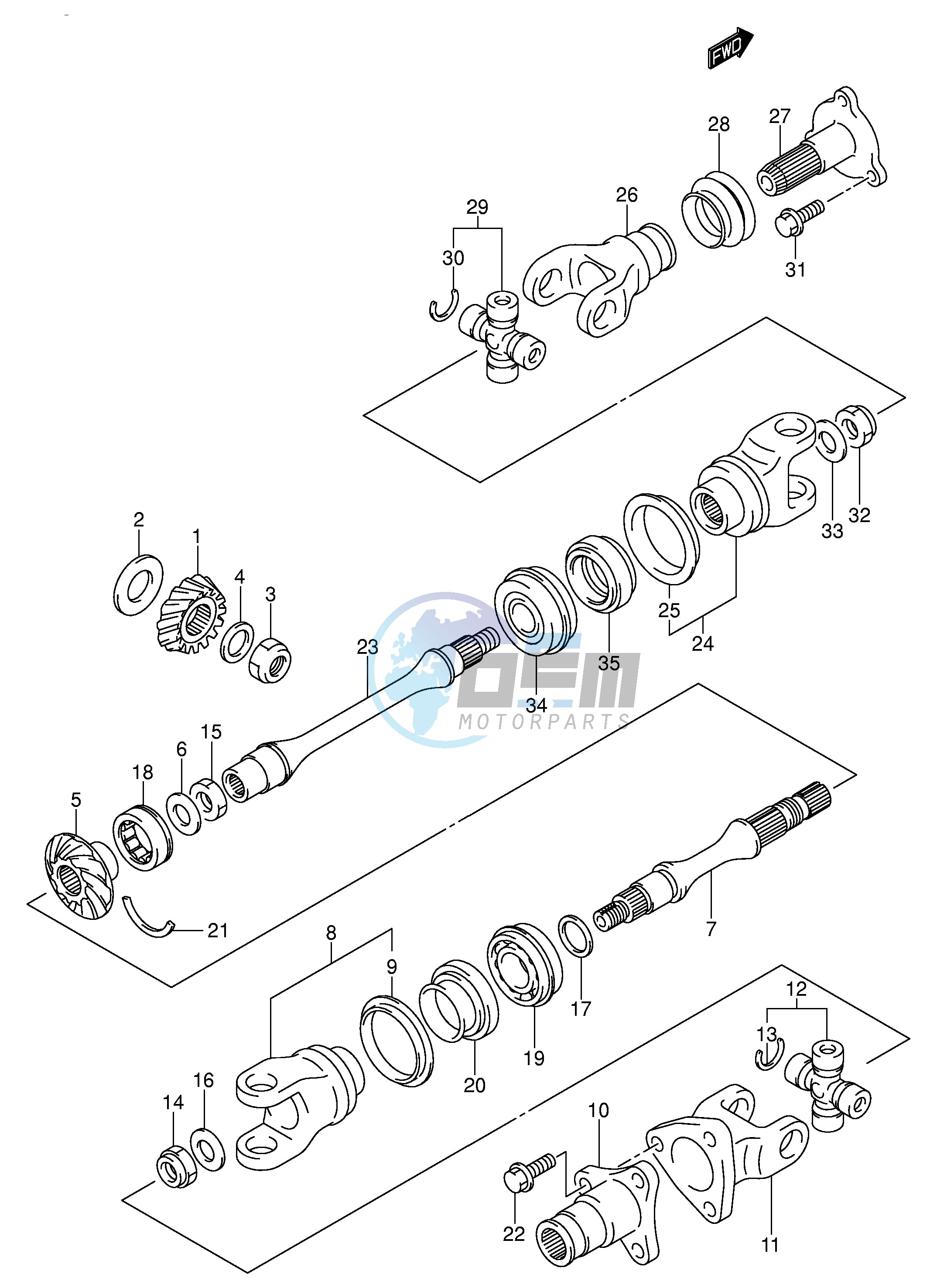 SECONDARY DRIVE