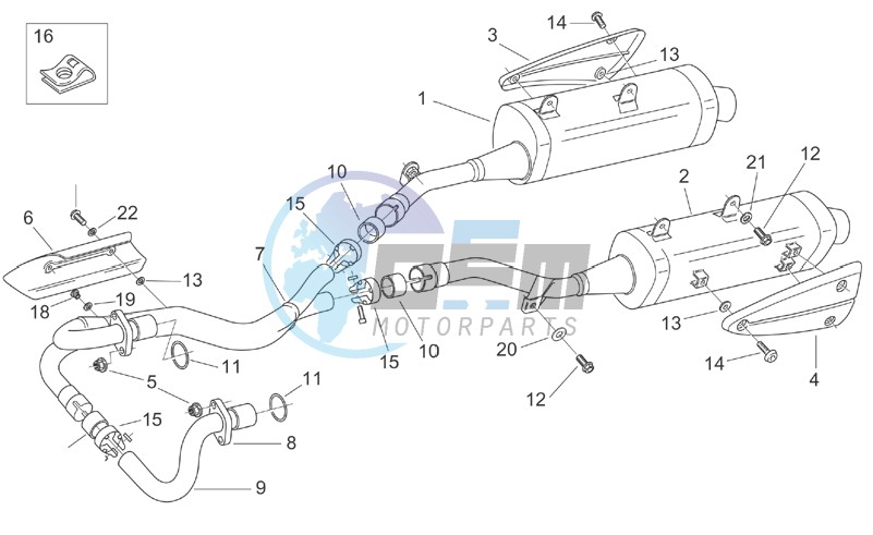 Exhaust unit