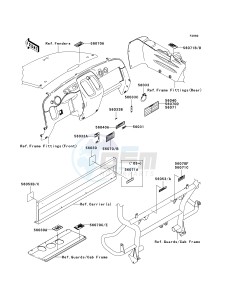 KAF 400 B [MULE 600] (B6F-B9F) B7F drawing LABELS