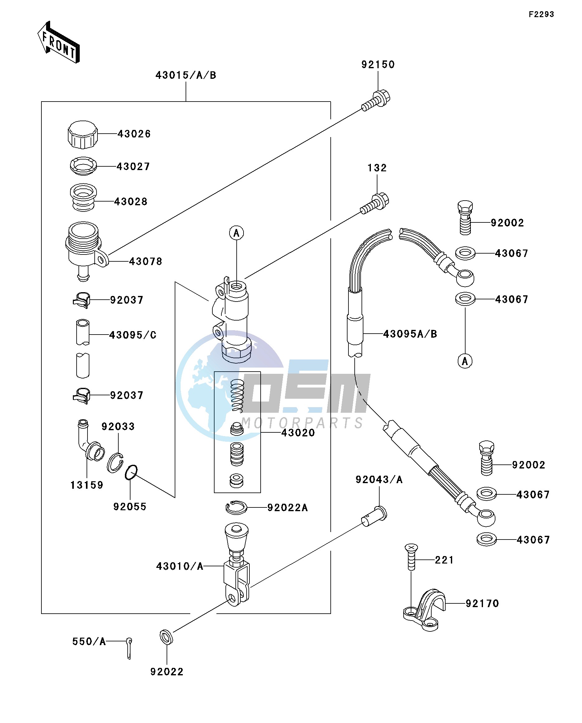 REAR MASTER CYLINDER