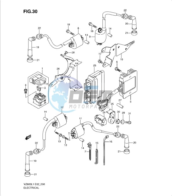 ELECTRICAL (VZ800L1 E24)