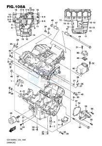 GSX-1300R ABS HAYABUSA EU drawing CRANKCASE