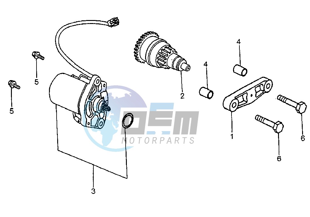 STARTING MOTOR