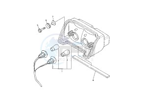 FZS FAZER 600 drawing TAILLIGHT