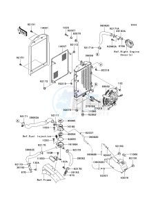 VN 1600 D [VULCAN 1600 NOMAD] (D1) D1 drawing RADIATOR