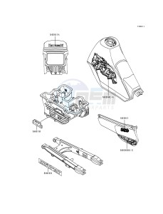 KL 250 D [KLR250] (D10-D14) [KLR250] drawing DECALS-- KL250-D11_D12_D13- -