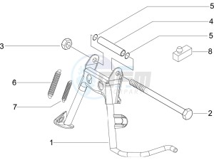 Fly 125 4t e3 drawing Stand